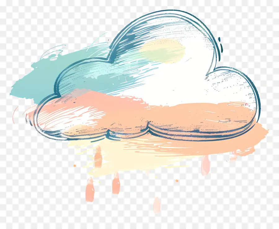 De Dibujos Animados En La Nube，La Nube PNG