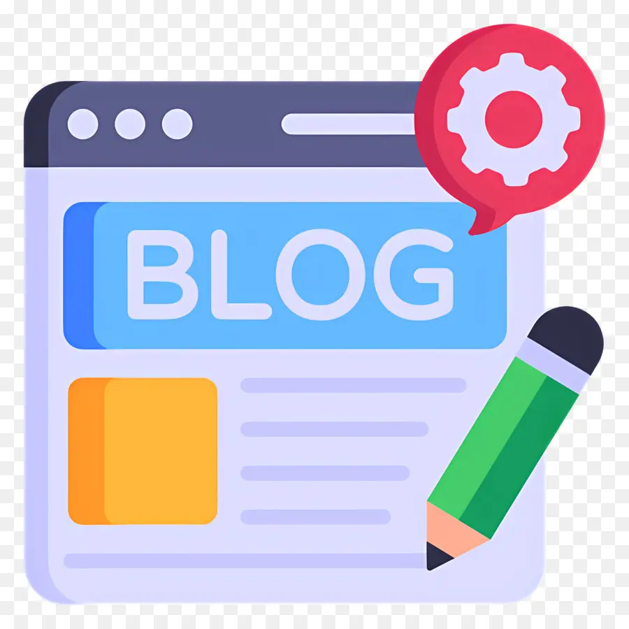 Icono De Blog，Blog PNG