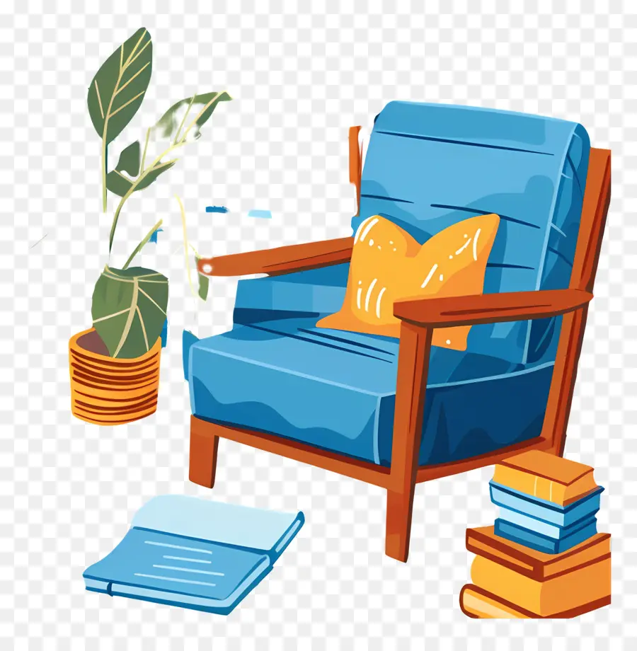 Biblioteca，Sillón Al Aire Libre PNG