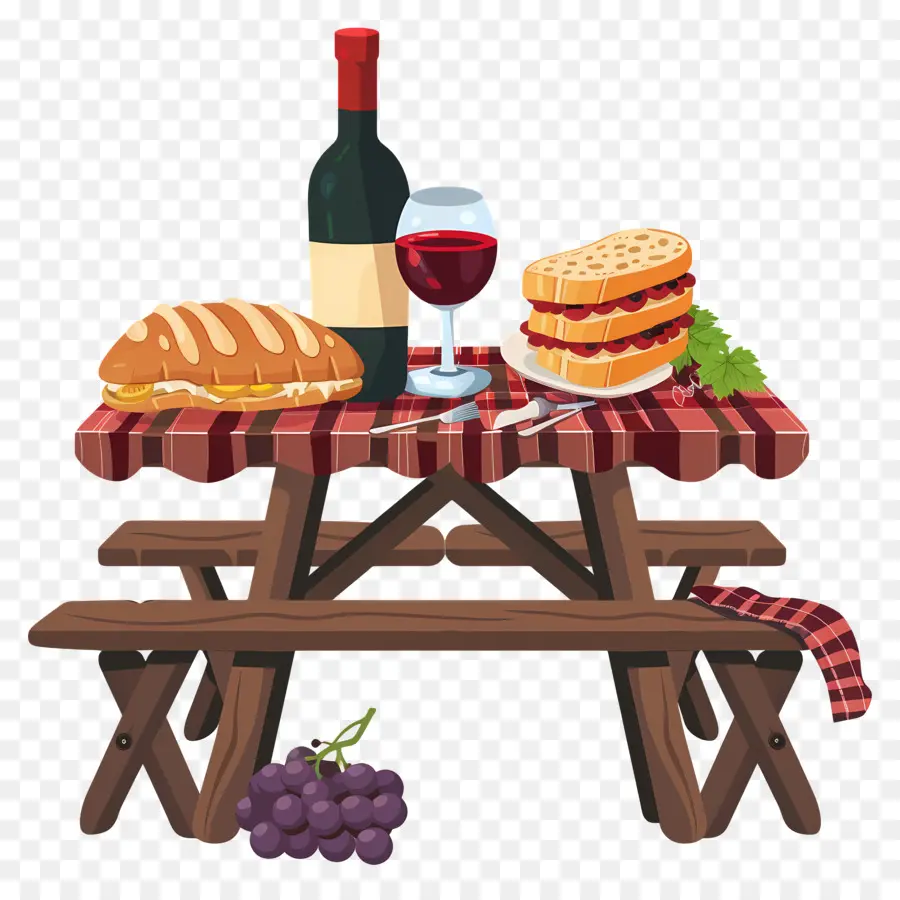 Mesa De Picnic，Picnic PNG