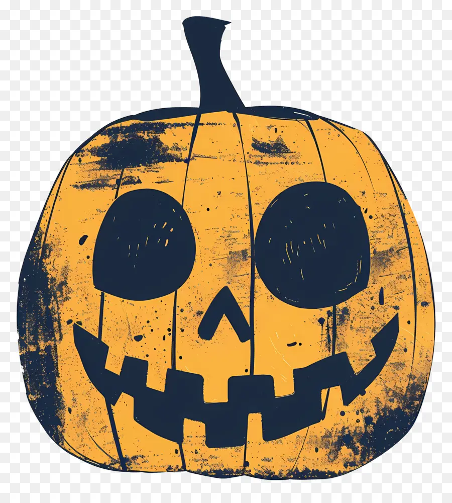 Jack O Lantern，Tallado De Calabaza PNG