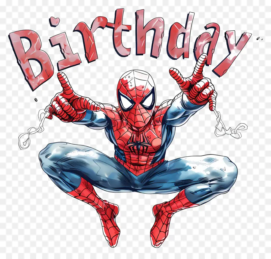 Cumpleaños，Spiderman PNG