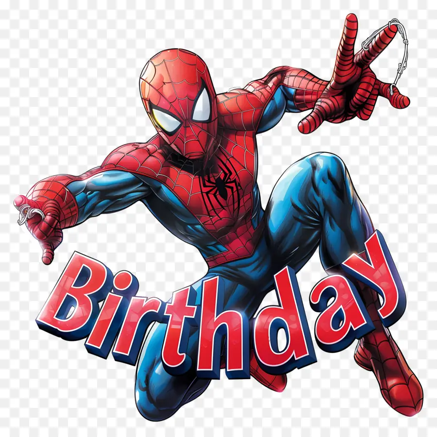 Cumpleaños，Spiderman PNG