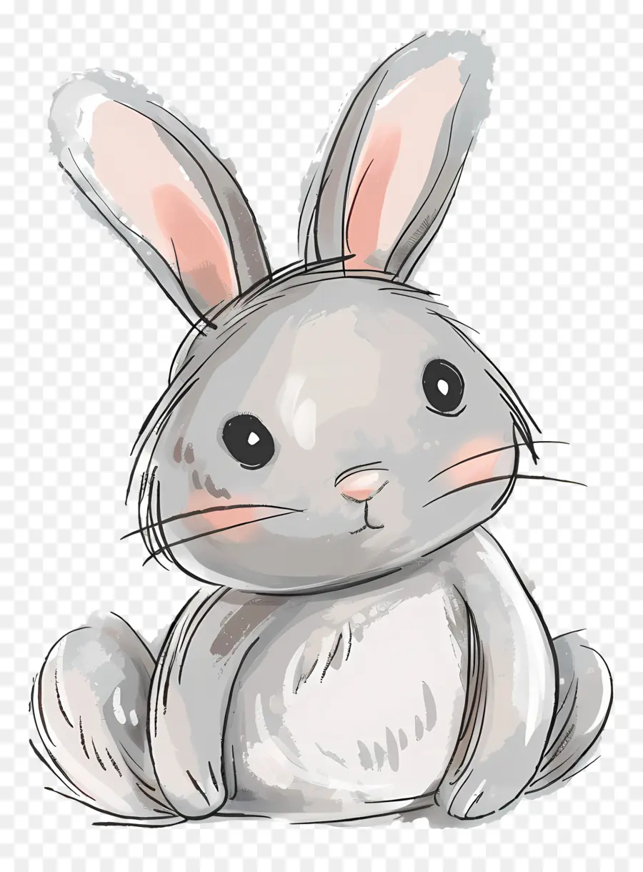 Cartoon Rabbit，Conejo PNG