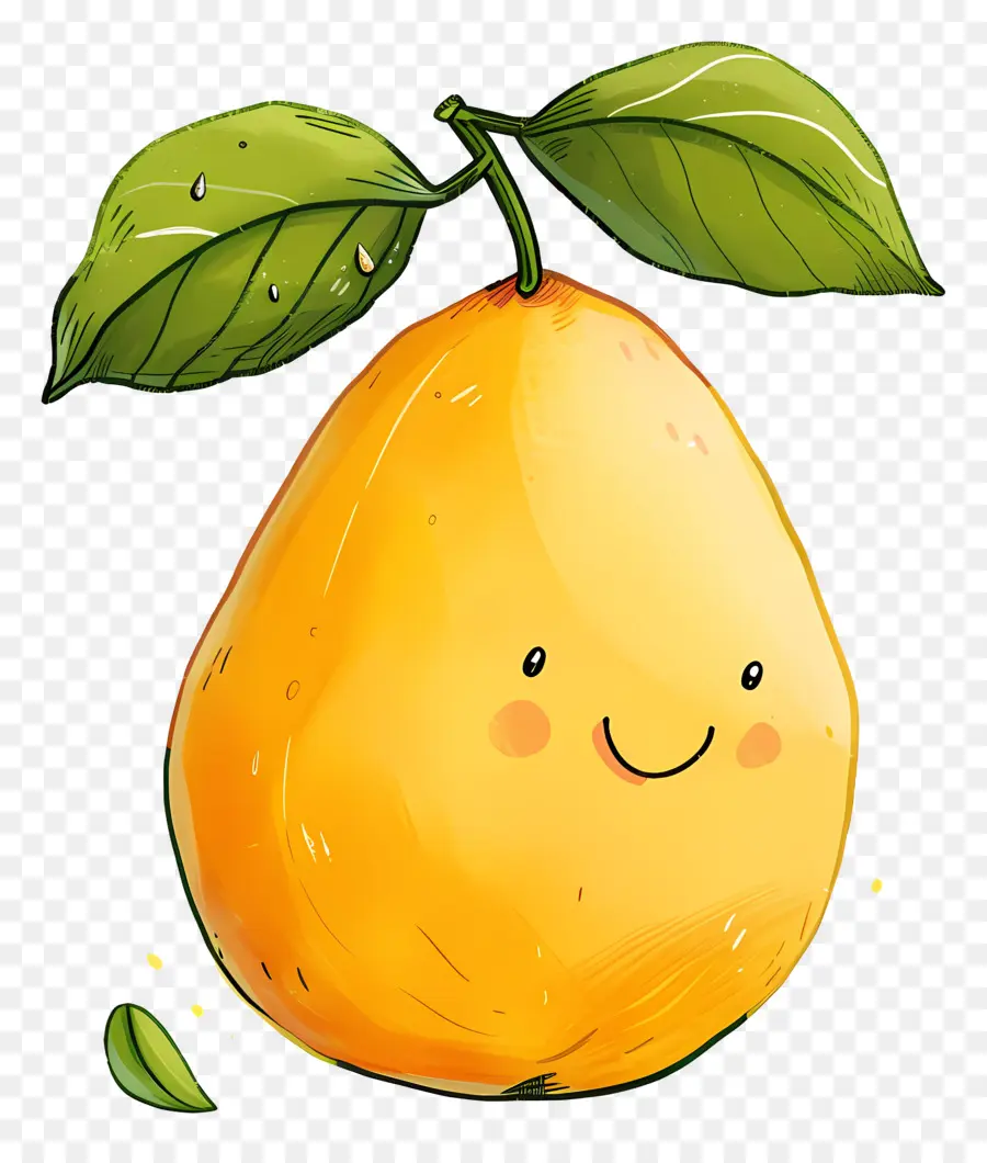 Dibujos Animados De Mango，Pera PNG