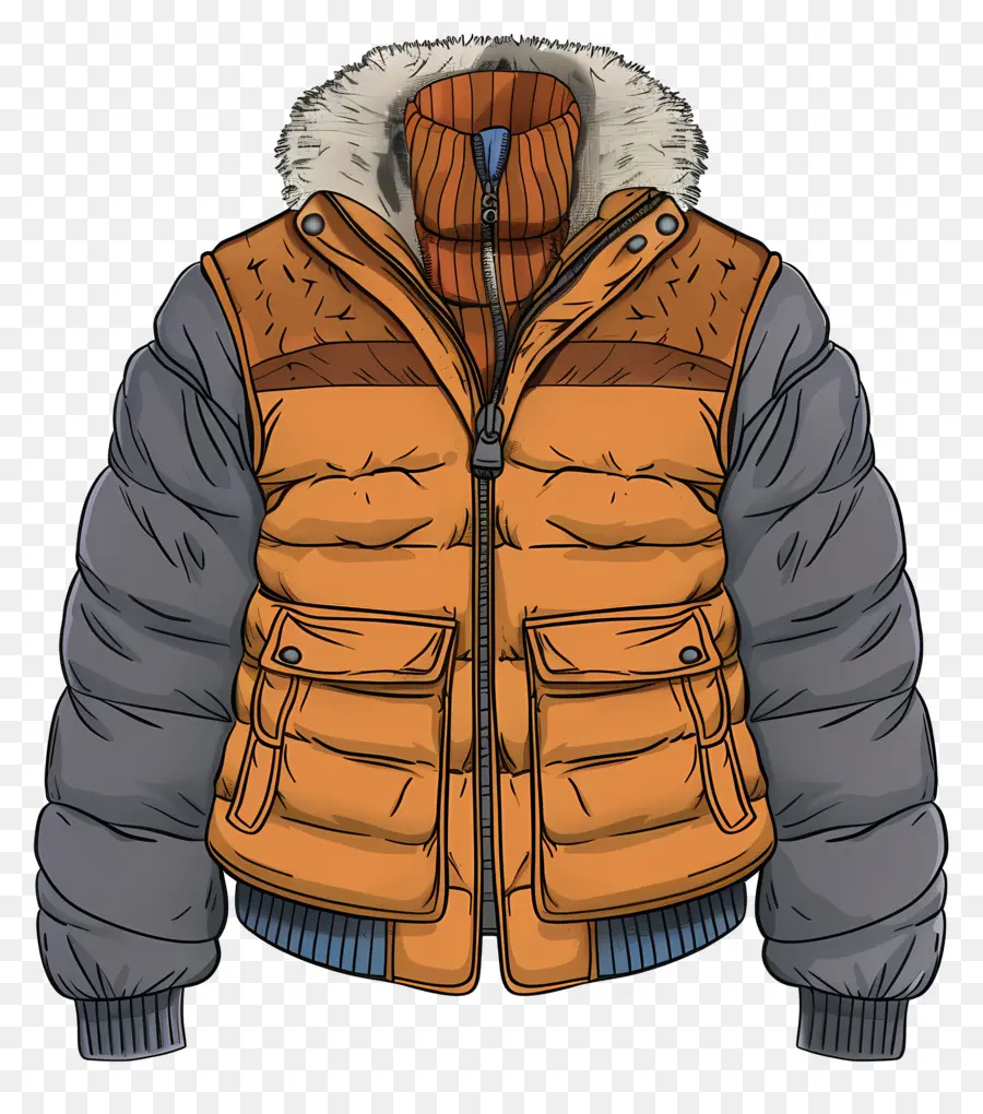 Abrigo De Invierno，Chaqueta De Invierno PNG