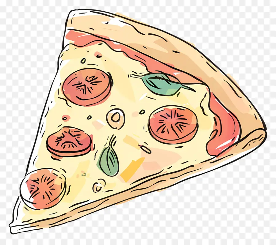 De Dibujos Animados De La Pizza，Pizza PNG