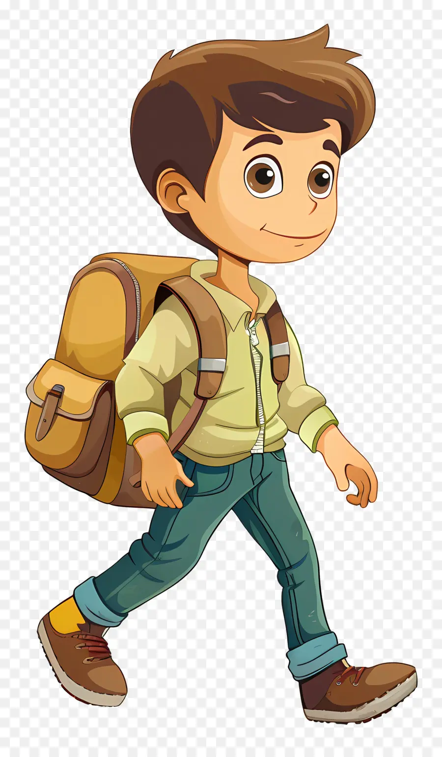 Muchacho Que Camina，Estudiante De Caminar PNG