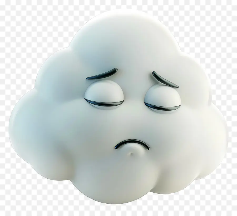 Nube，Nube Triste PNG