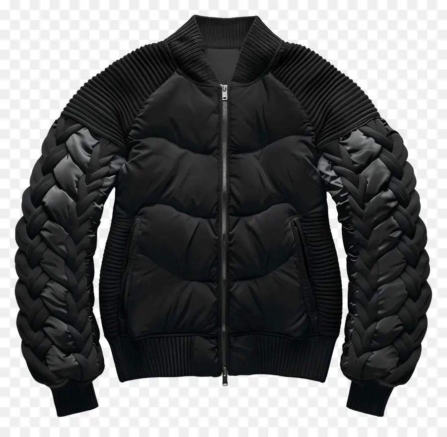 Abrigo De Invierno，Chaqueta Negro PNG