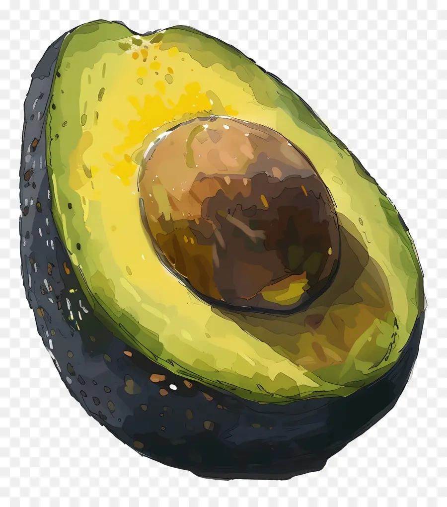 Aguacate，Ripe PNG