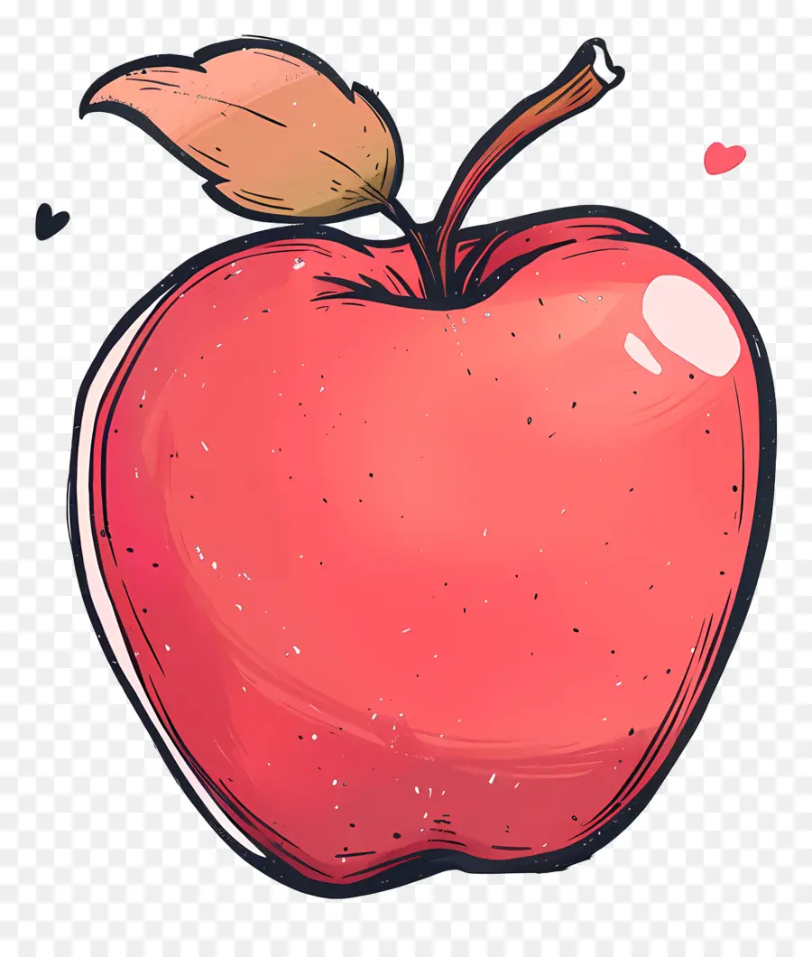 Dibujos Animados De Apple，Manzana Roja PNG