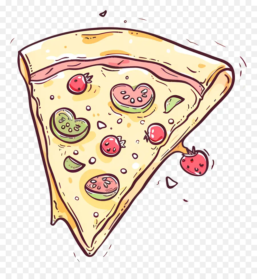 De Dibujos Animados De La Pizza，Pizza PNG