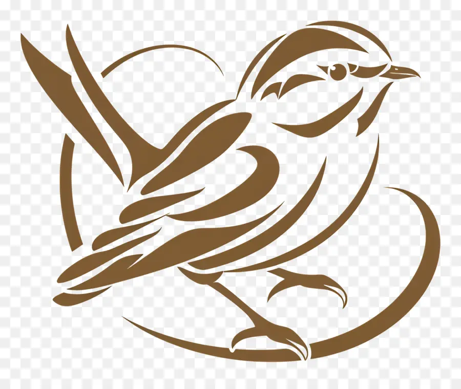 Diseño Simple，Aves De Dibujo PNG