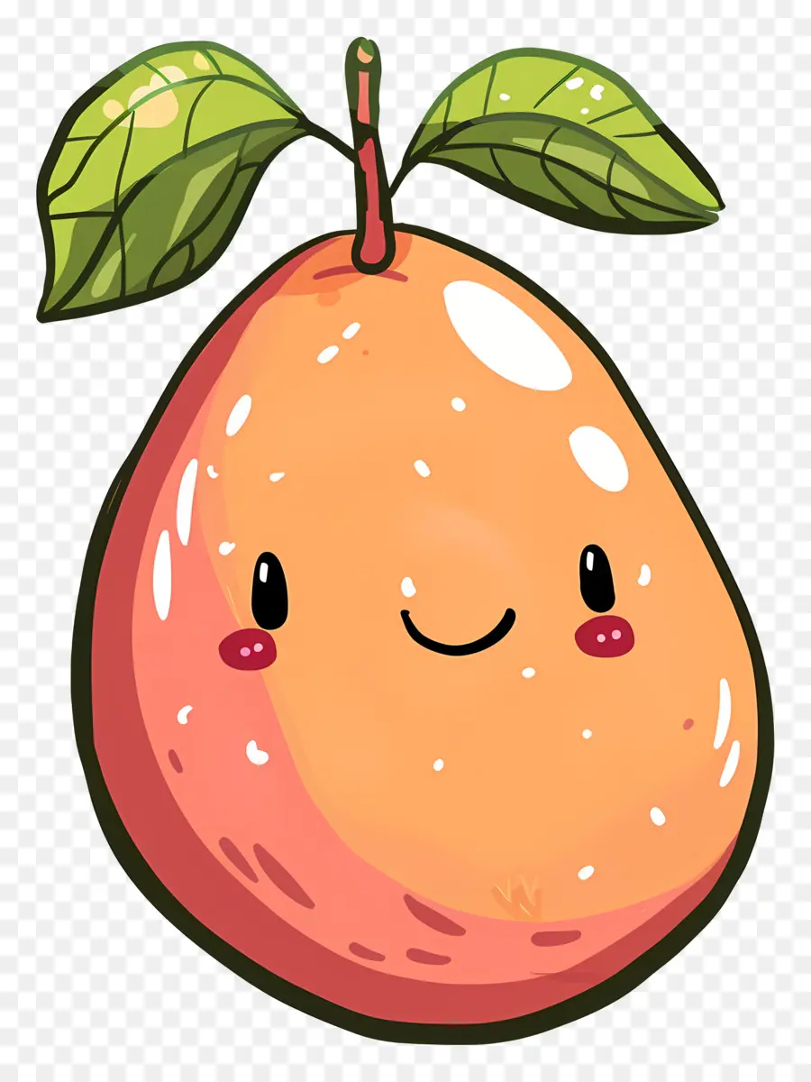 Dibujos Animados De Mango，Feliz Fruta PNG