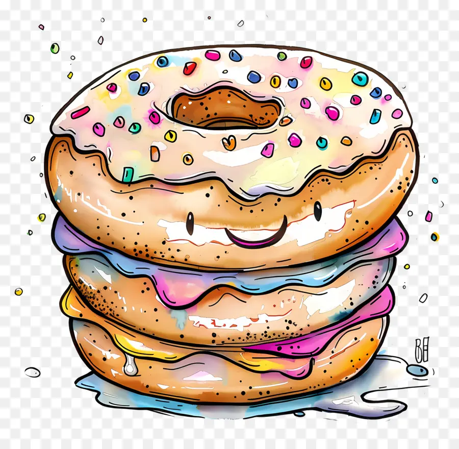 Beignet，Donut PNG