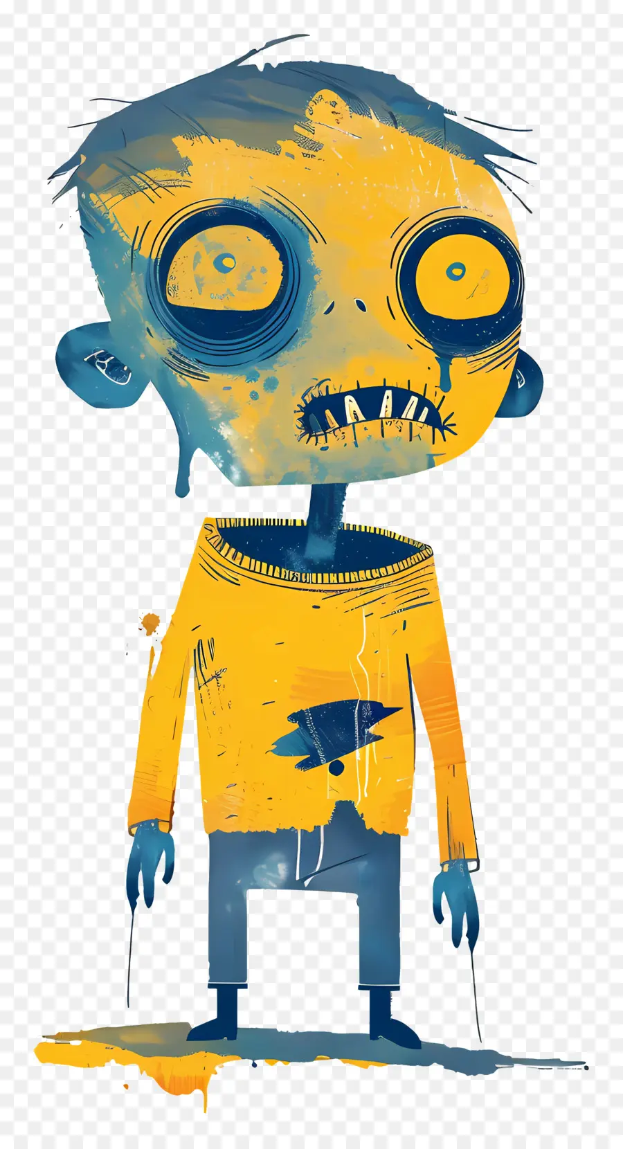 Zombie，Personaje De Dibujos Animados PNG