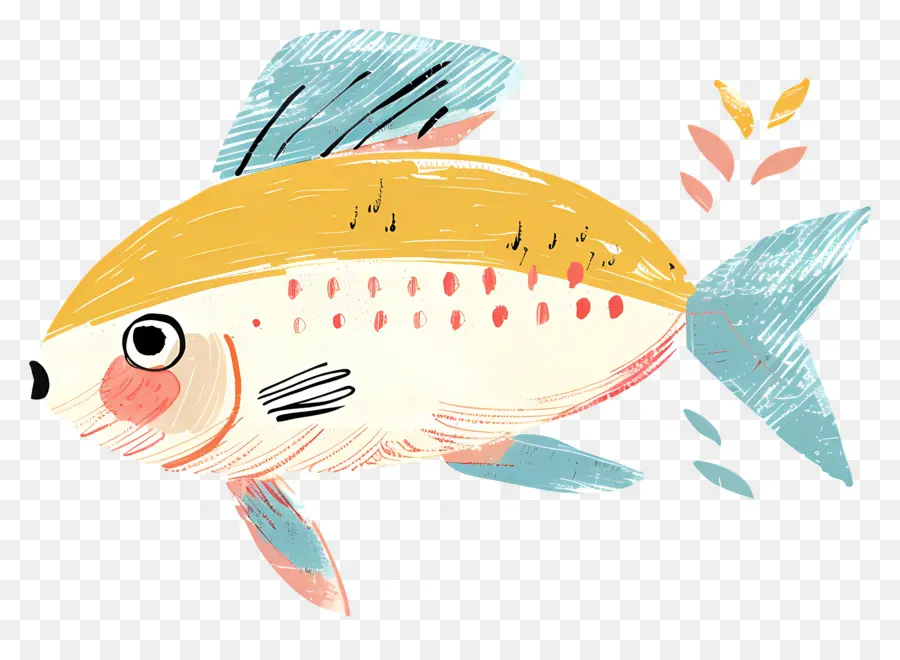 Dibujos Animados De Pescado，Los Peces PNG