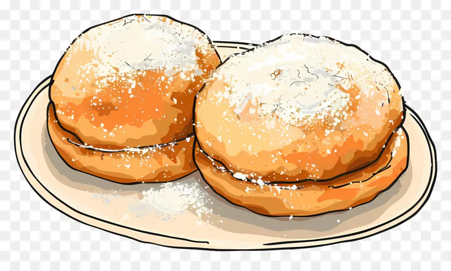 Beignet，Donuts PNG