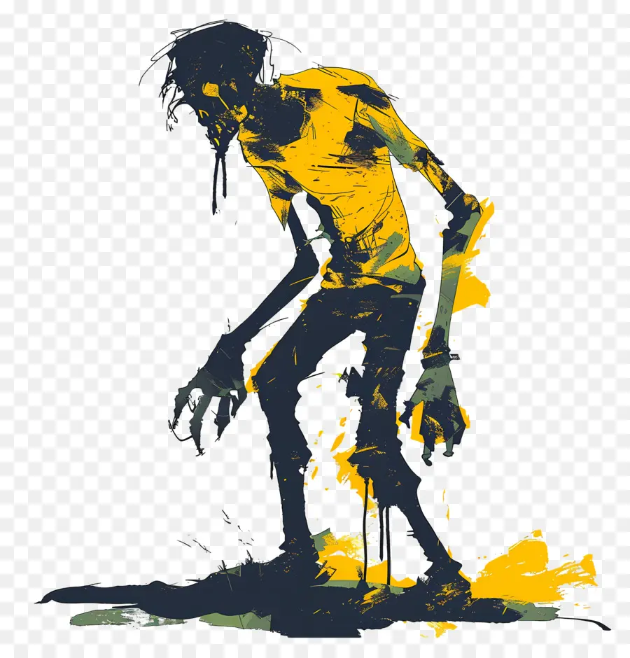 Zombie，El Arte Abstracto PNG