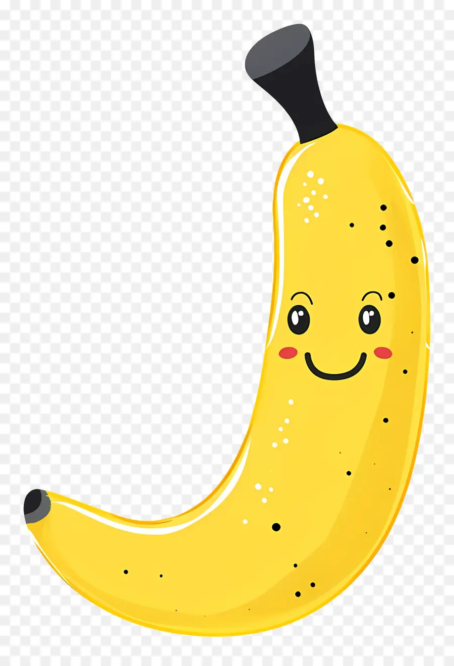 Lindo Banana，Dibujos Animados De Plátano PNG