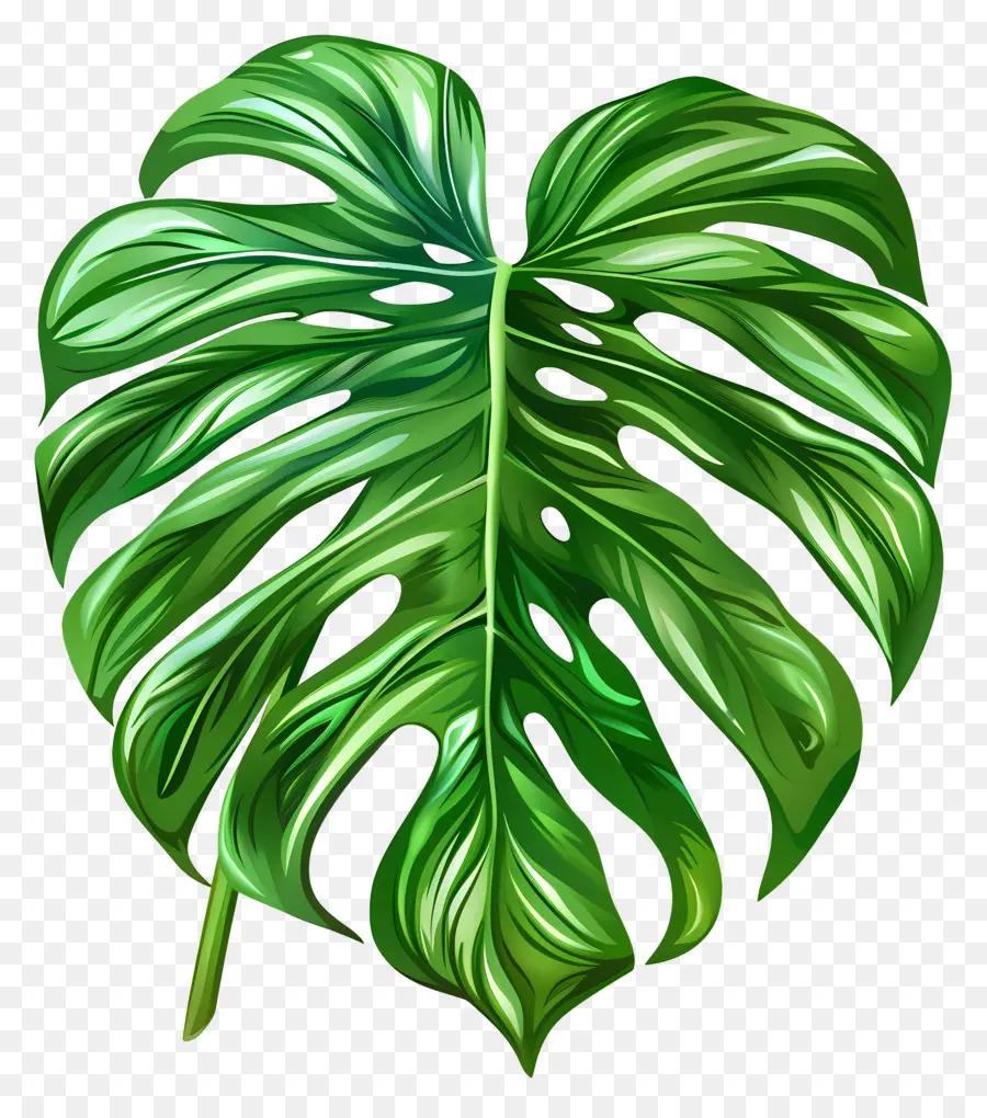 Monstera De La Hoja，Planta De Monstruos Verdes PNG