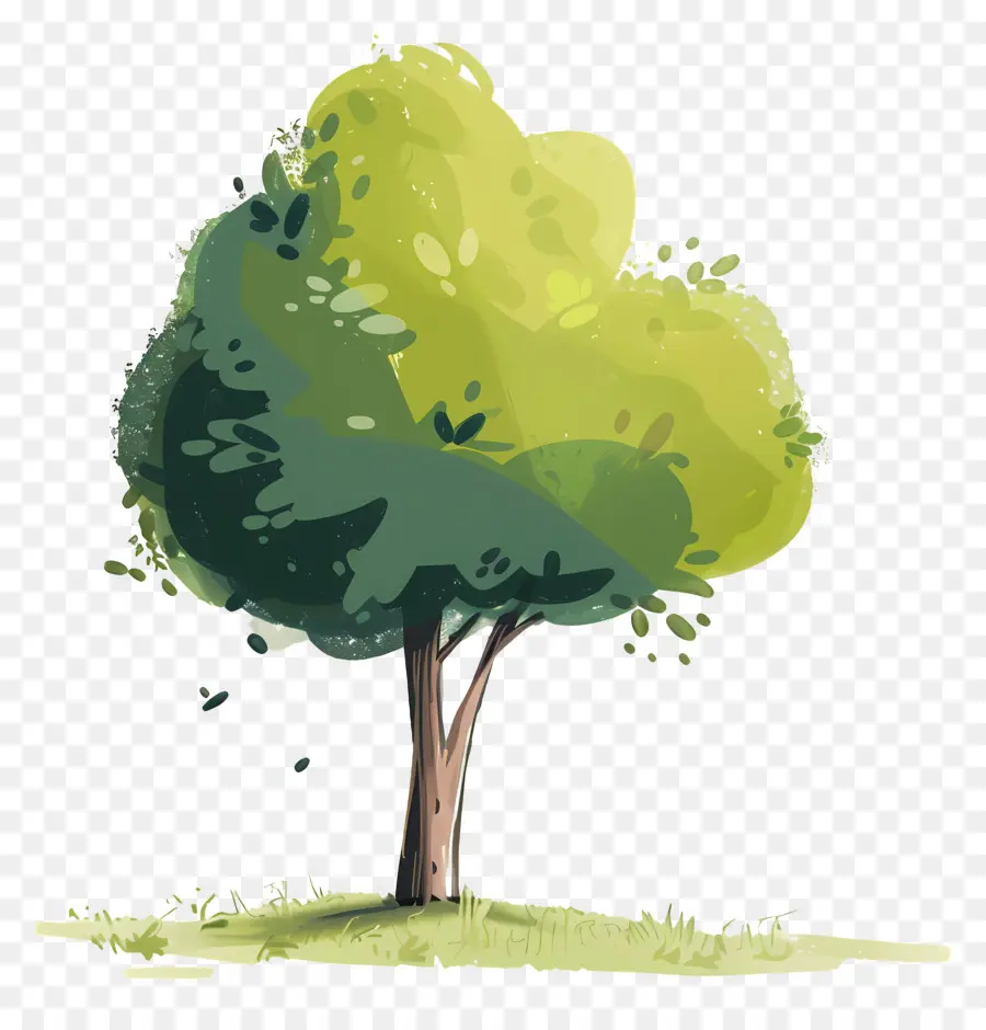 Dibujos Animados De árbol，Árbol PNG