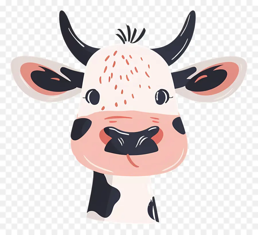 Lindo Vaca，De Dibujos Animados De La Vaca PNG
