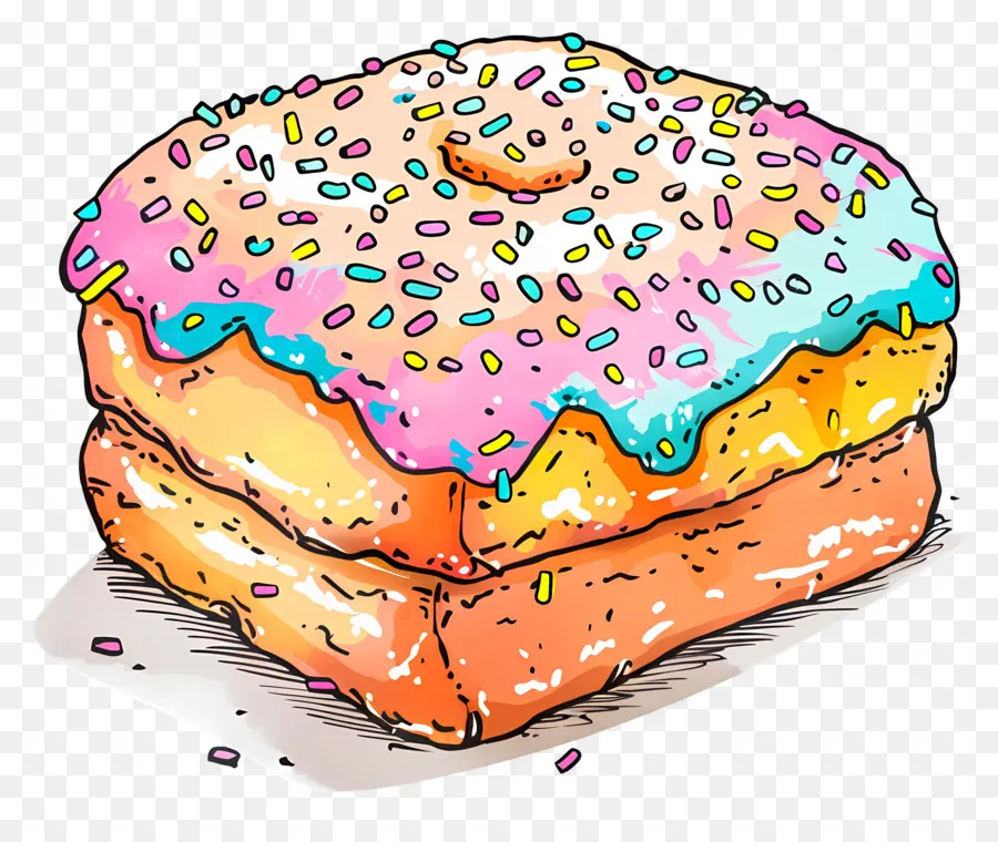 Beignet，Pastel PNG