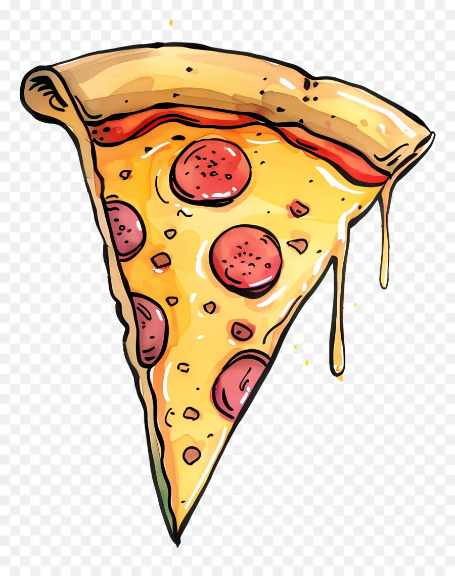 De Dibujos Animados De La Pizza，Pizza PNG