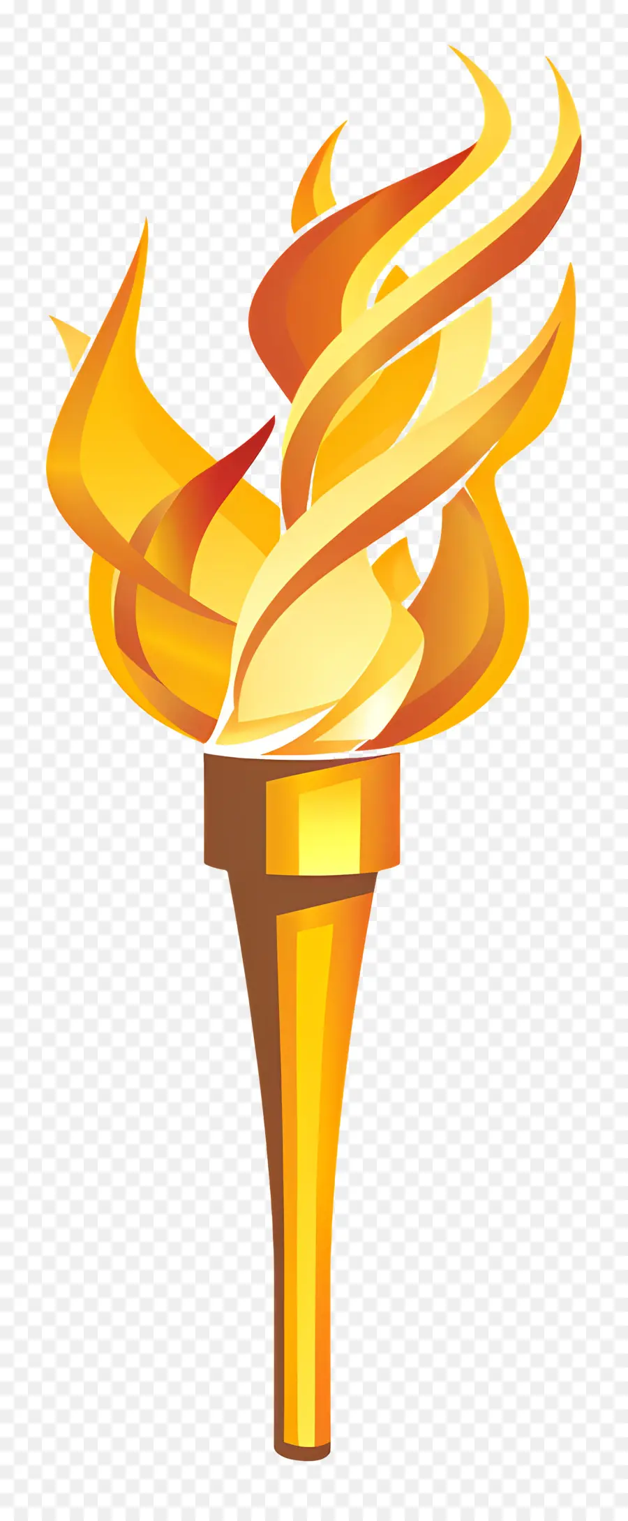 La Antorcha Olímpica，Antorcha De Oro PNG