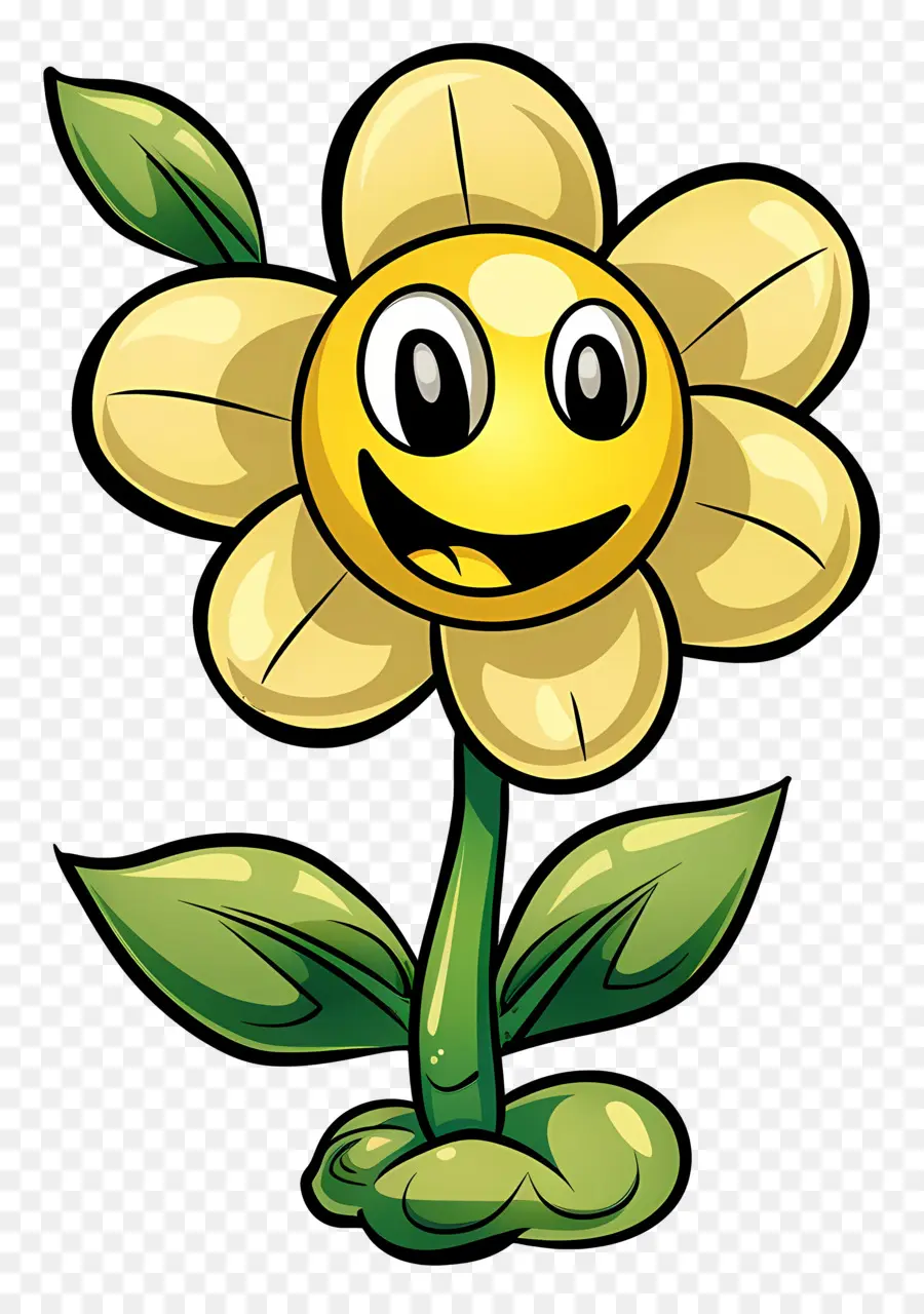 Cartoon Flower，Girasol PNG