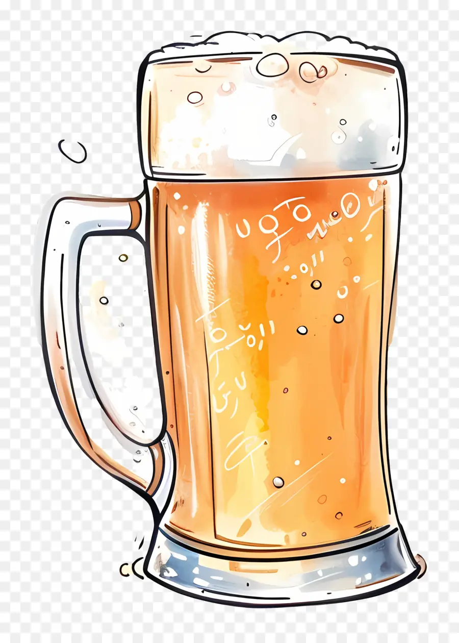 De Dibujos Animados De La Cerveza，La Jarra De Cerveza PNG