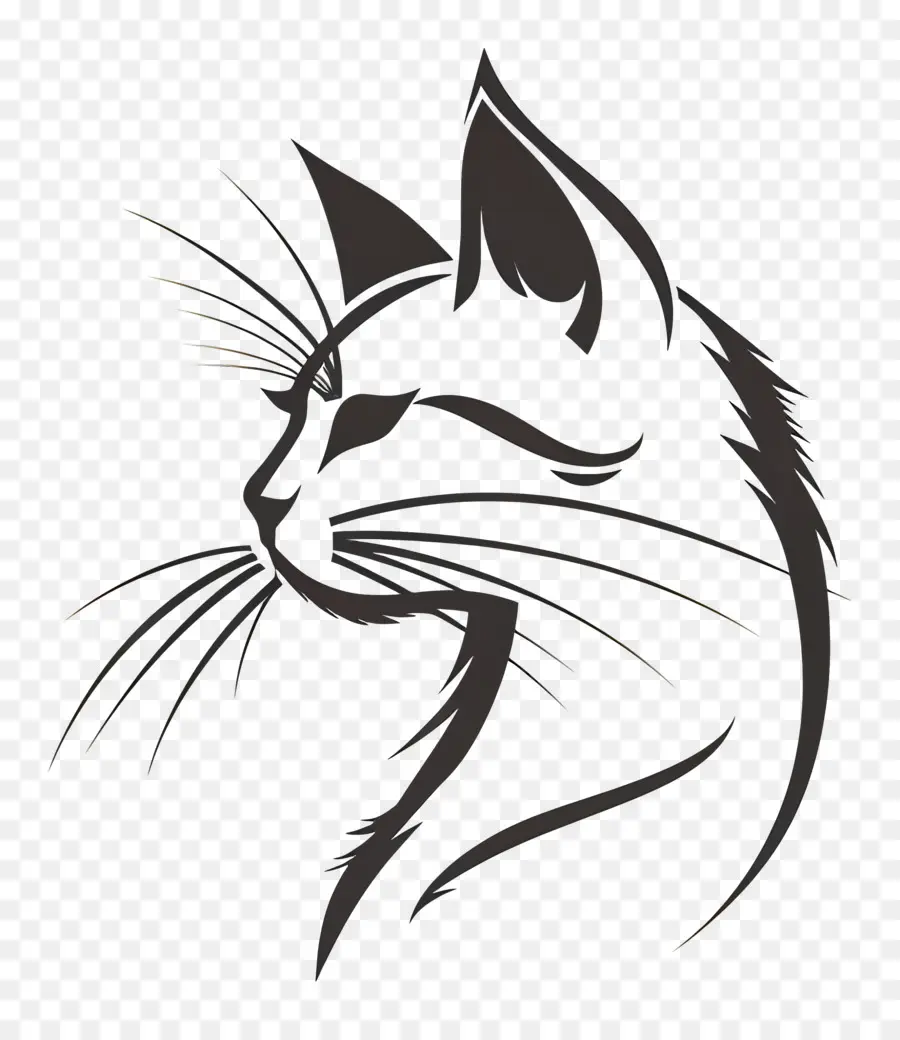 Diseño Simple，Gato PNG