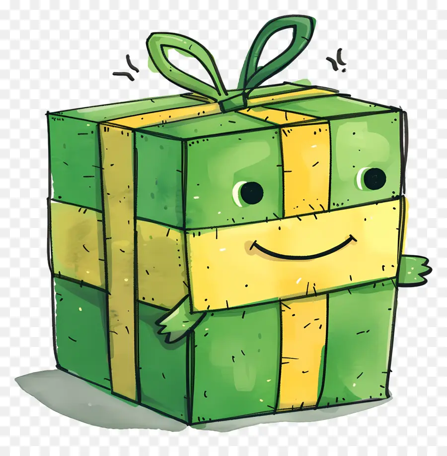 De Dibujos Animados Caja De Regalo，Caja De Regalo PNG