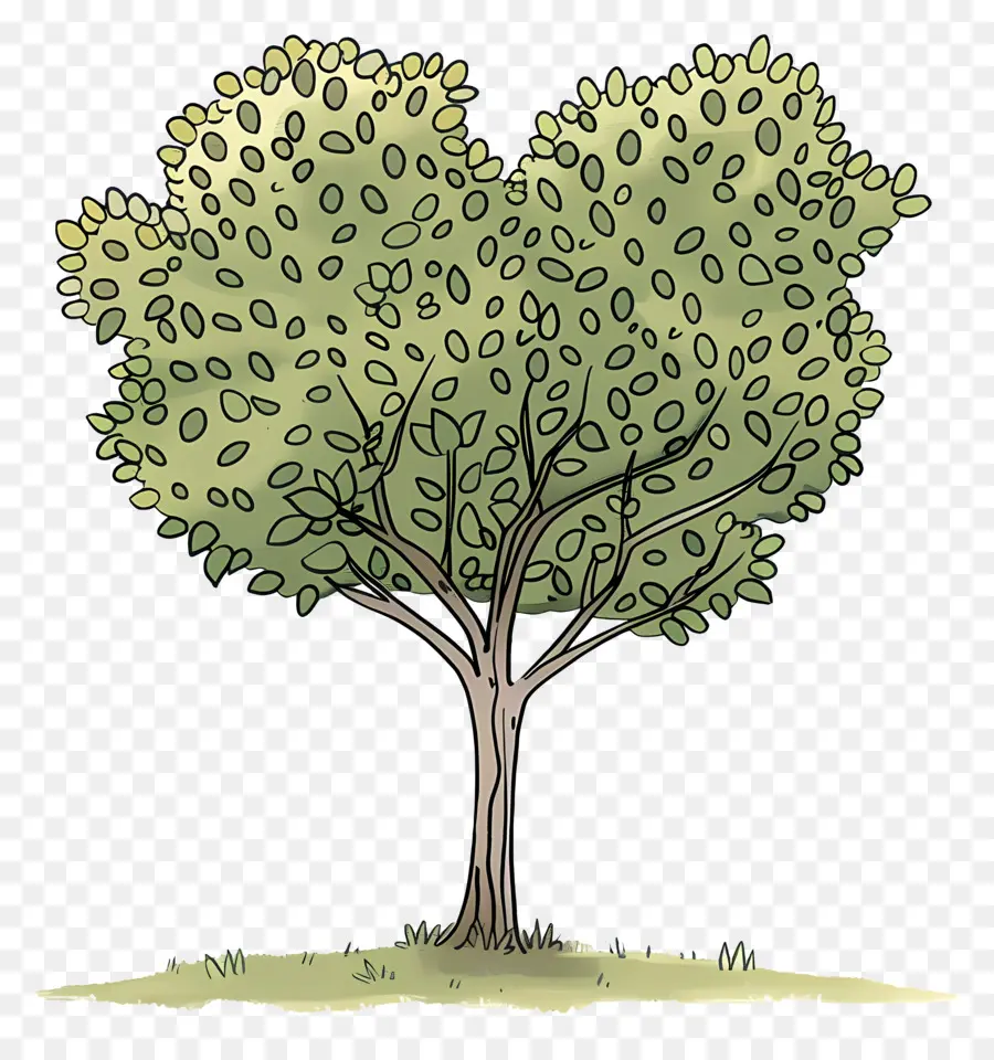 Dibujos Animados De árbol，Árbol PNG