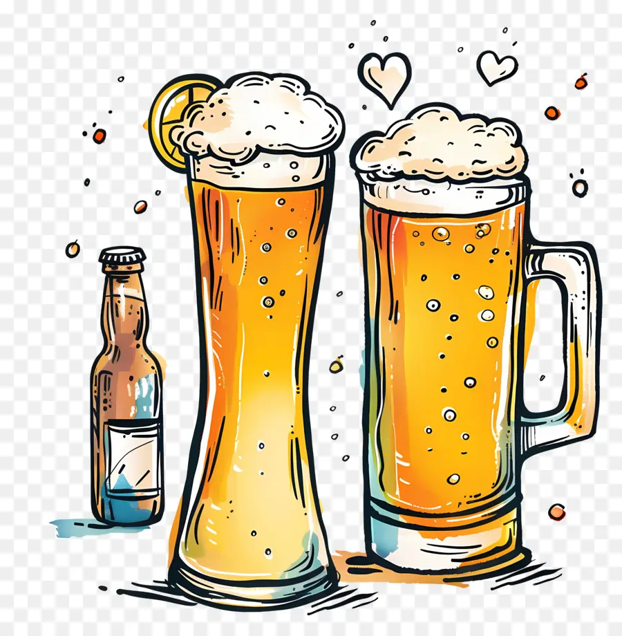 De Dibujos Animados De La Cerveza，La Cerveza PNG