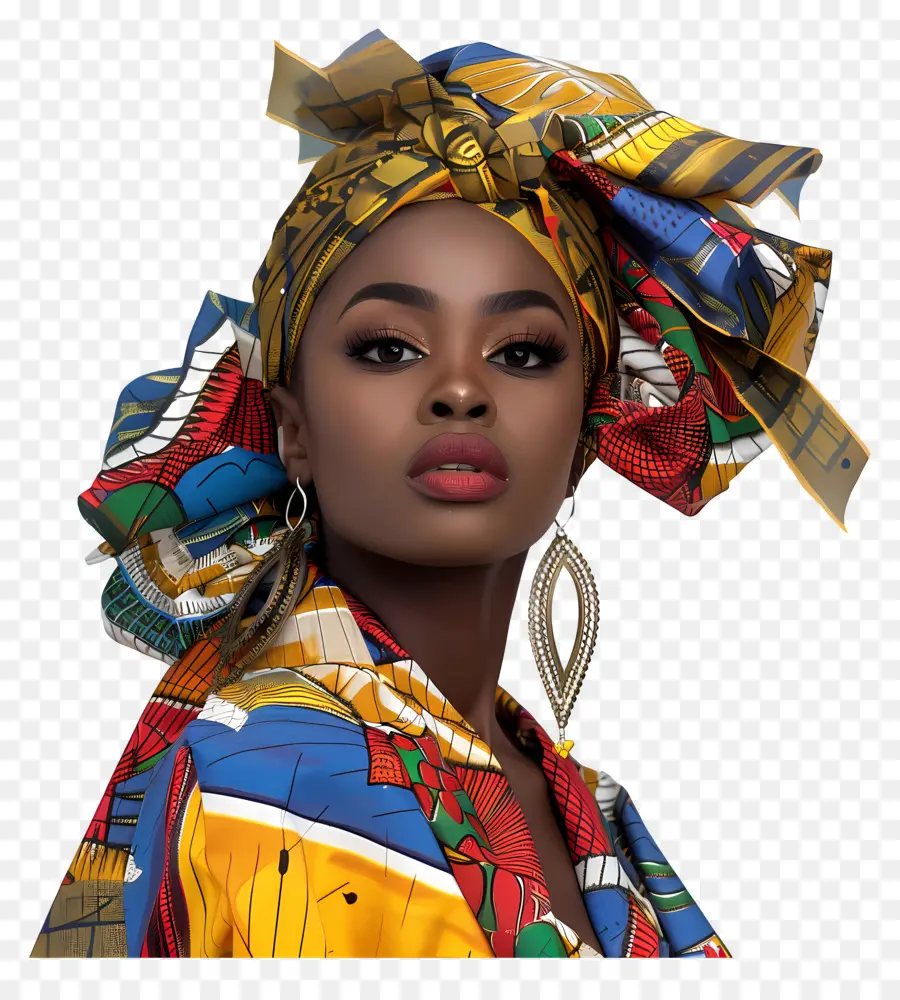 Mujer Africana，Negro Mujer PNG