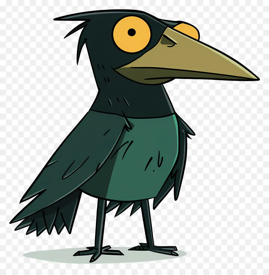 Cuervo De Dibujos Animados，Pájaro De Dibujos Animados PNG