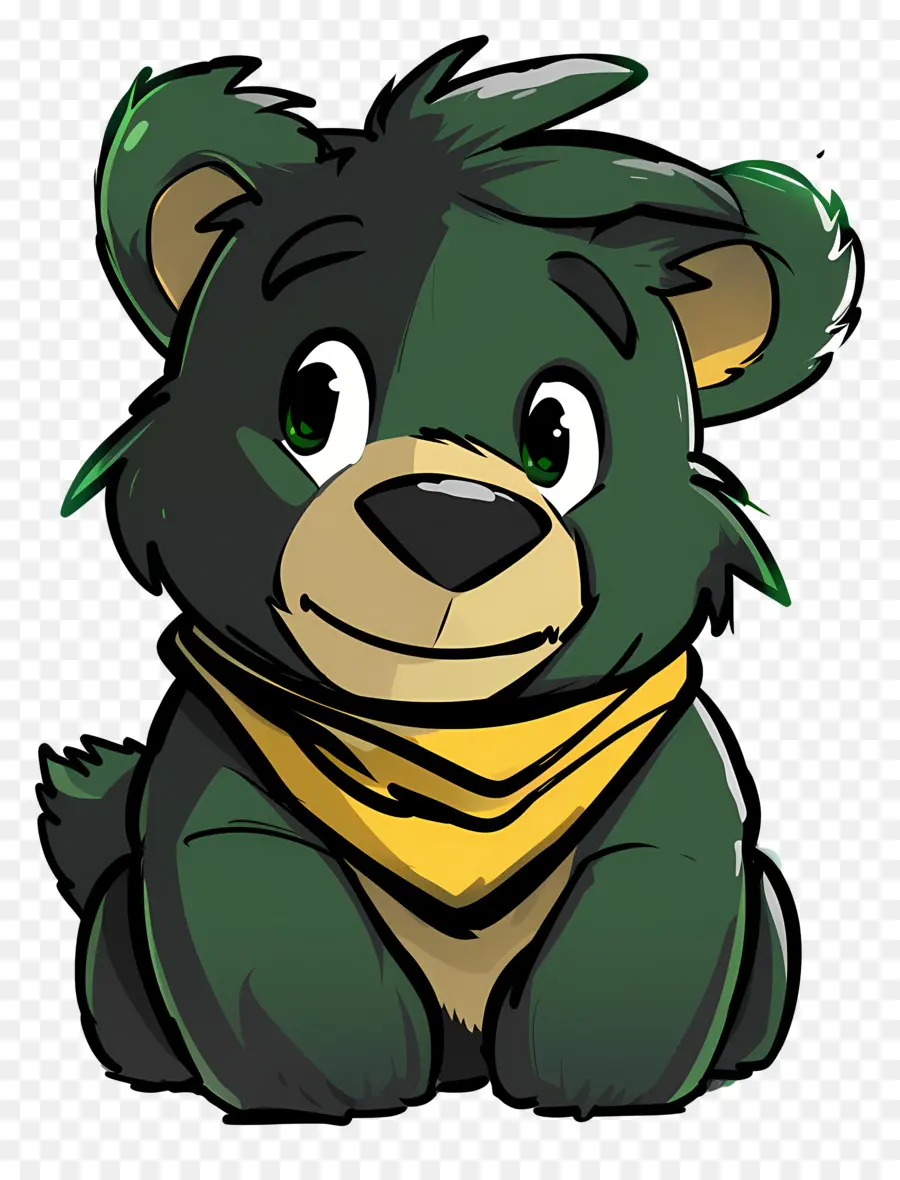 Cartoon Bear，Oso PNG