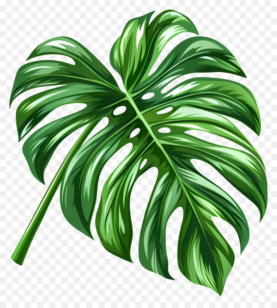 Monstera De La Hoja，Verde Hoja PNG