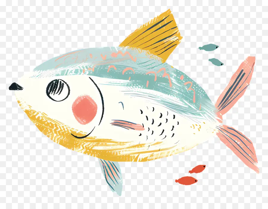 Dibujos Animados De Pescado，Los Peces PNG