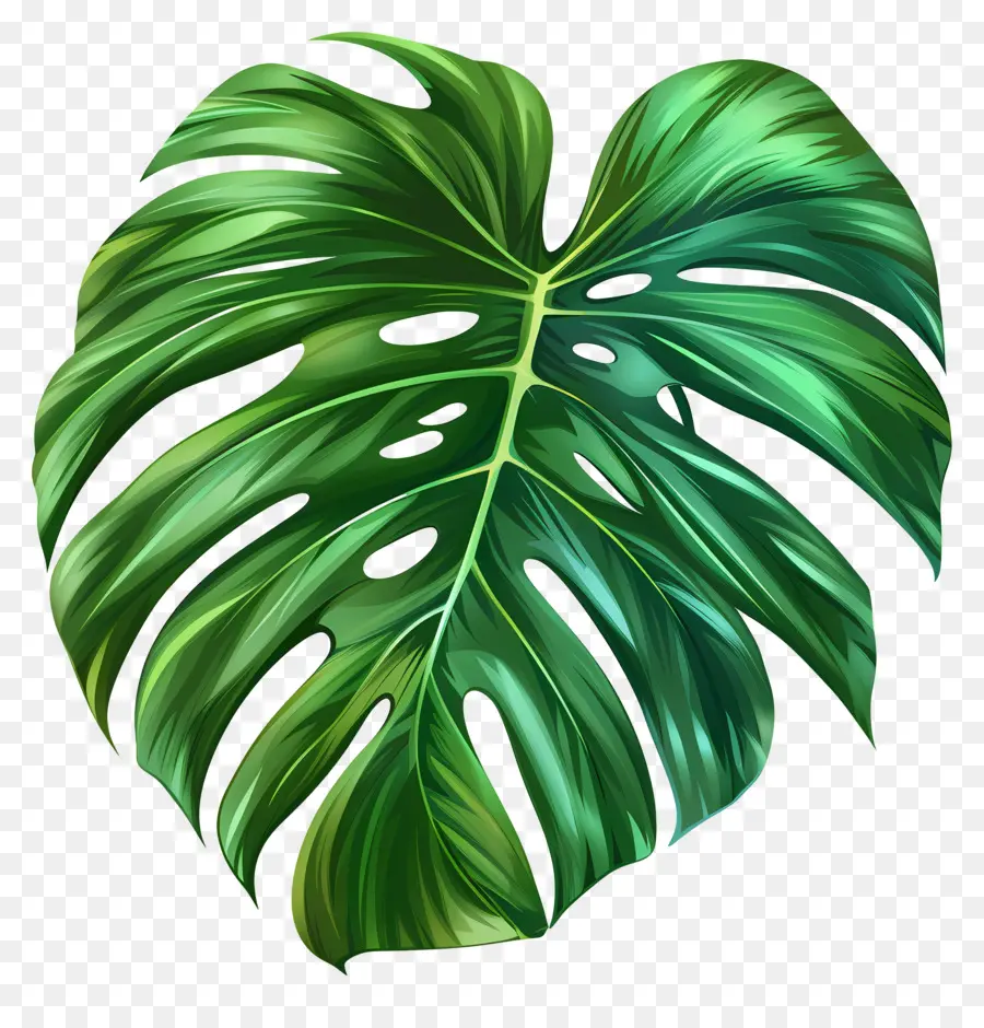 Monstera De La Hoja，Planta Tropical PNG