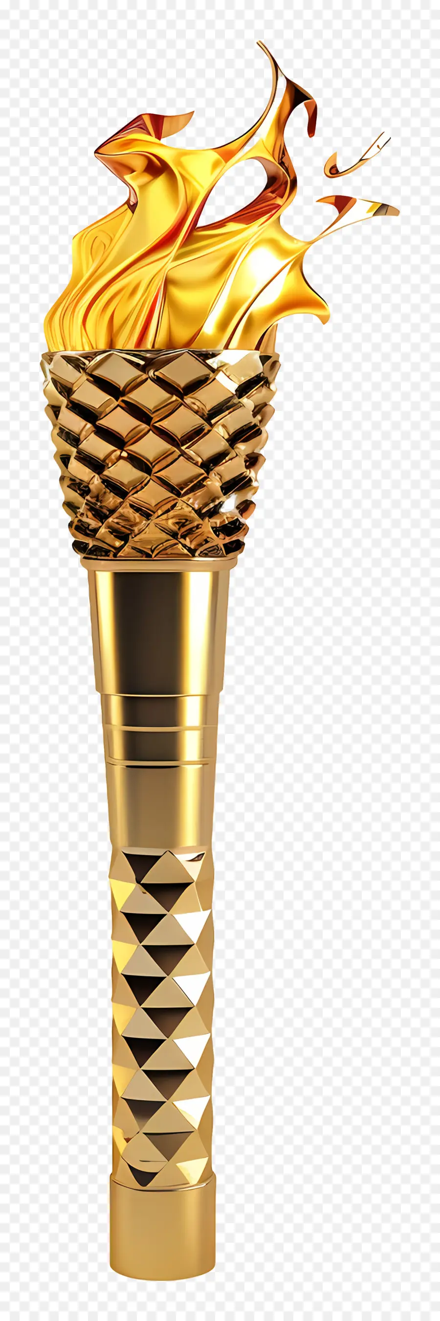 La Antorcha Olímpica，Antorcha De Oro PNG