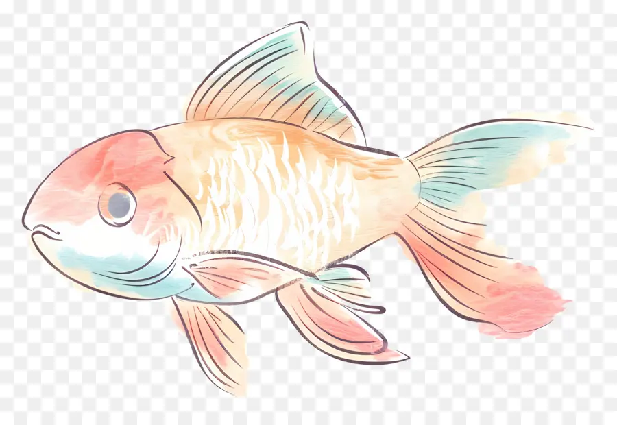 Dibujos Animados De Pescado，Los Peces PNG