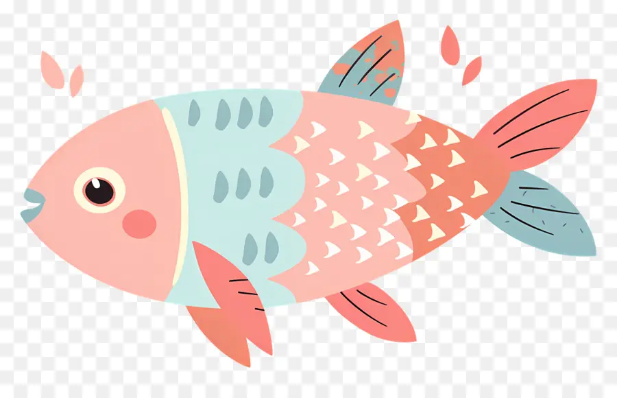 Dibujos Animados De Pescado，Los Peces PNG