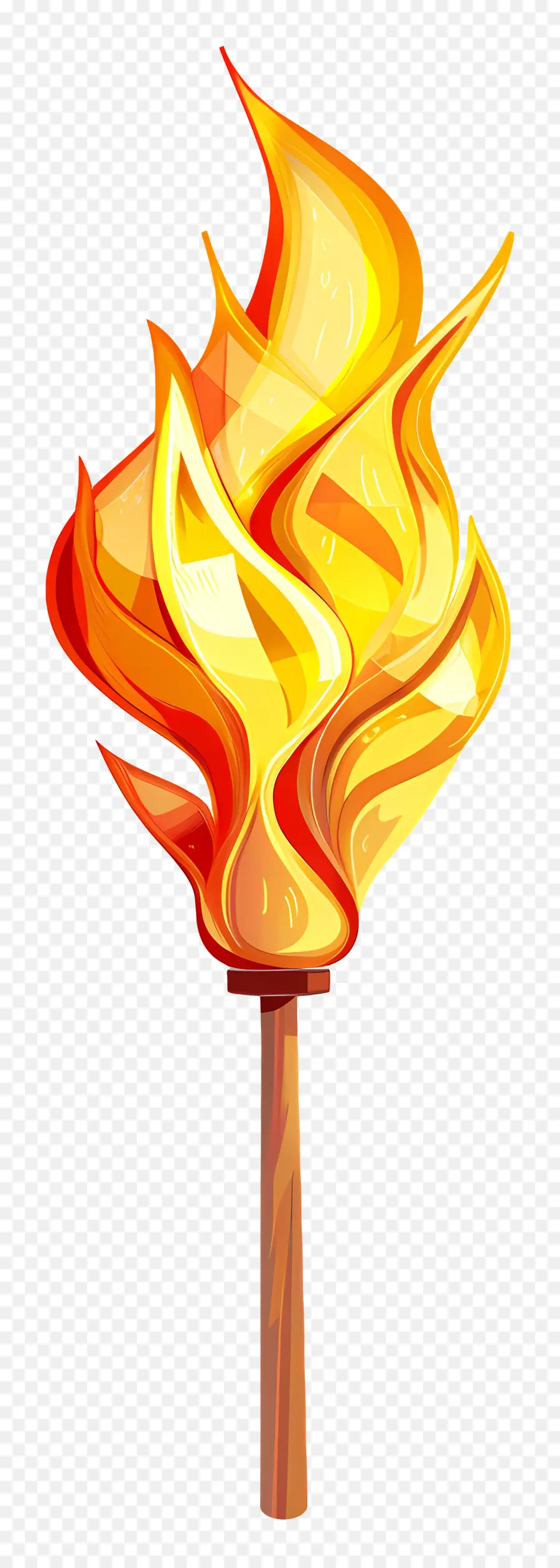 La Antorcha Olímpica，El Fuego De La Antorcha PNG