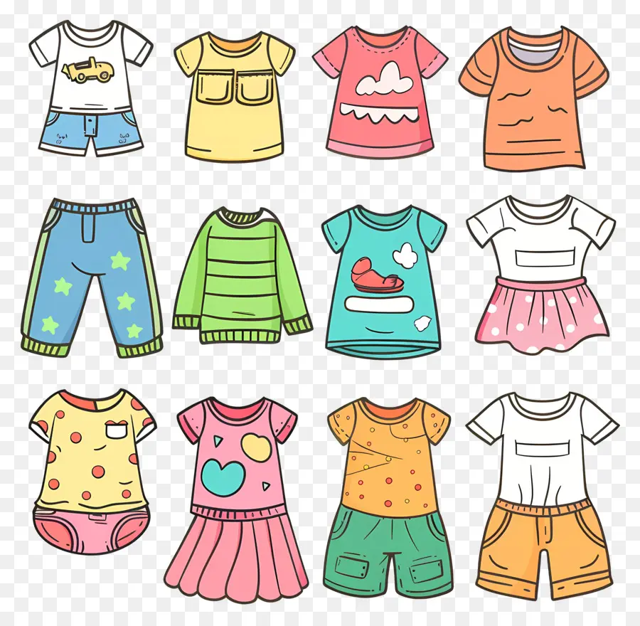 Clothes，Niños Ropa PNG