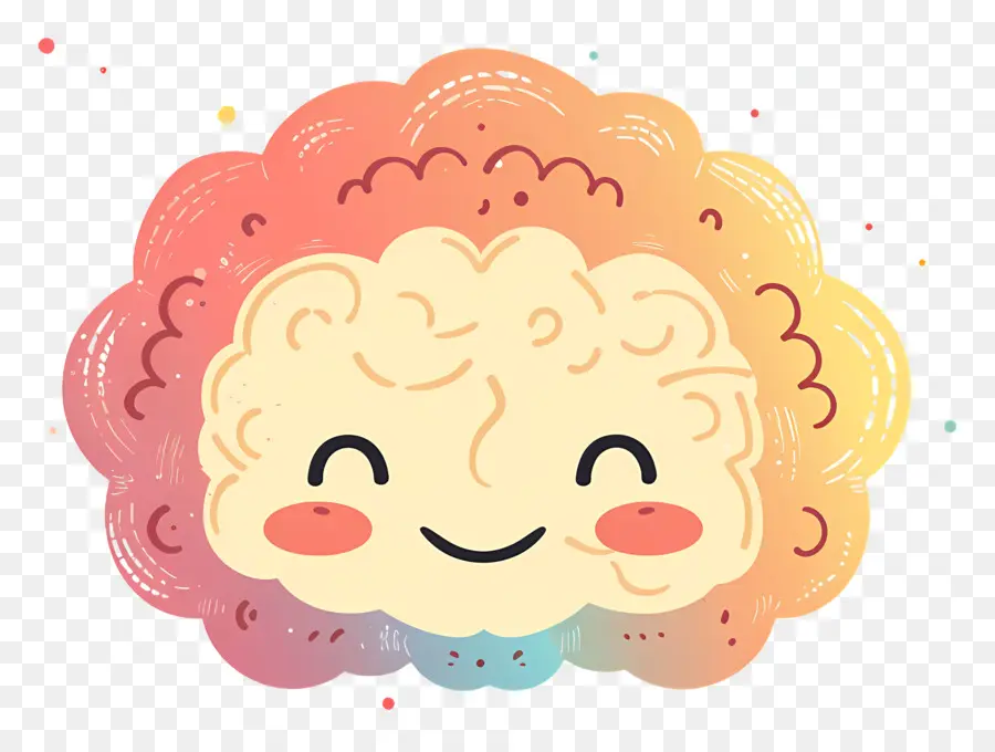 Lindo Cerebro，Cara Sonriente PNG