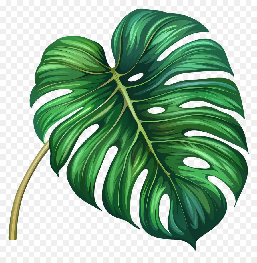 Monstera De La Hoja，Verde Hoja PNG